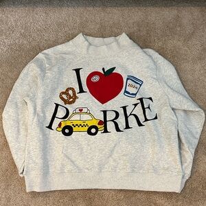 PARKE Sweatshirt New York pop up first L/XL